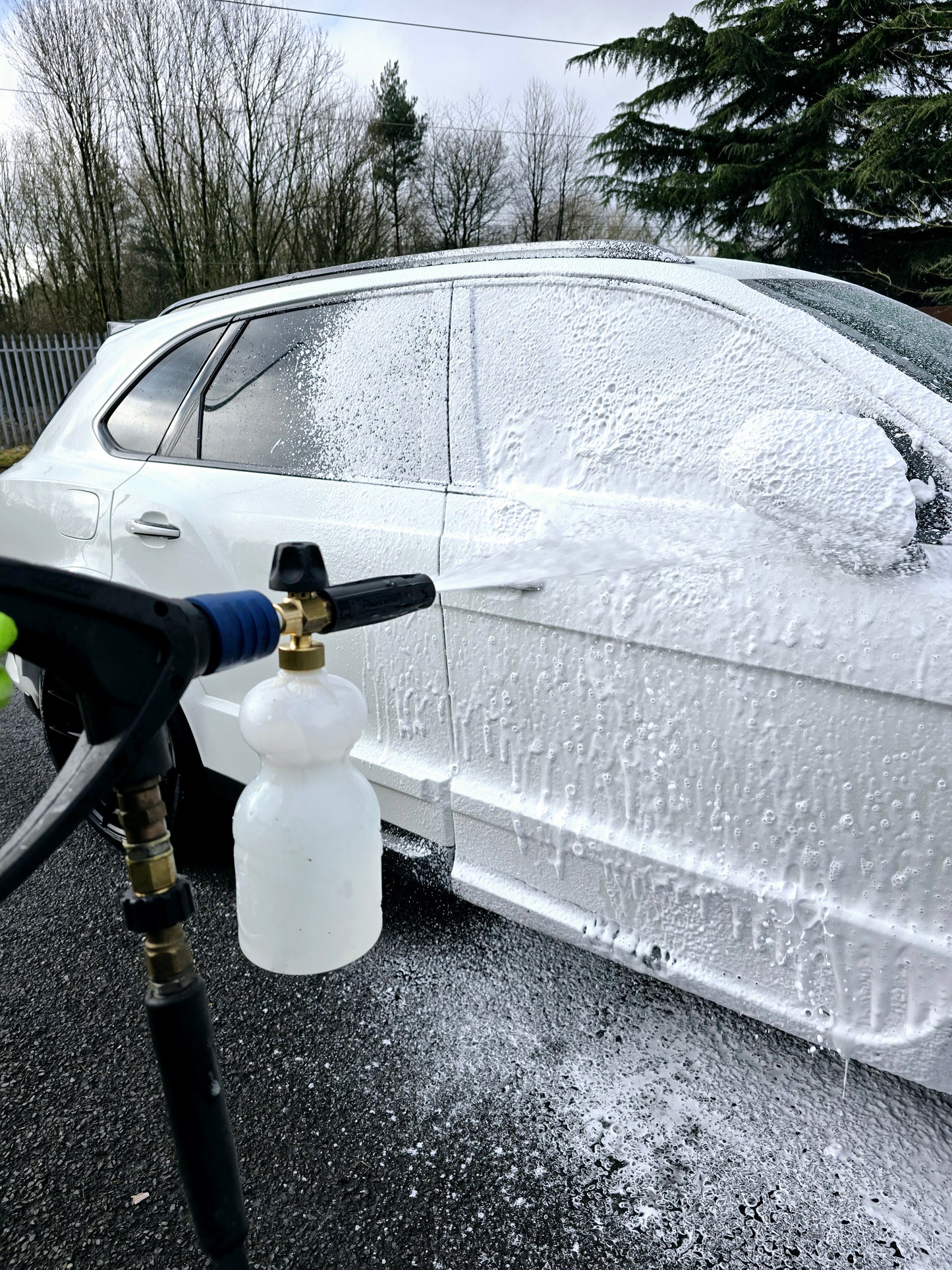 Alka Foam, pre wash