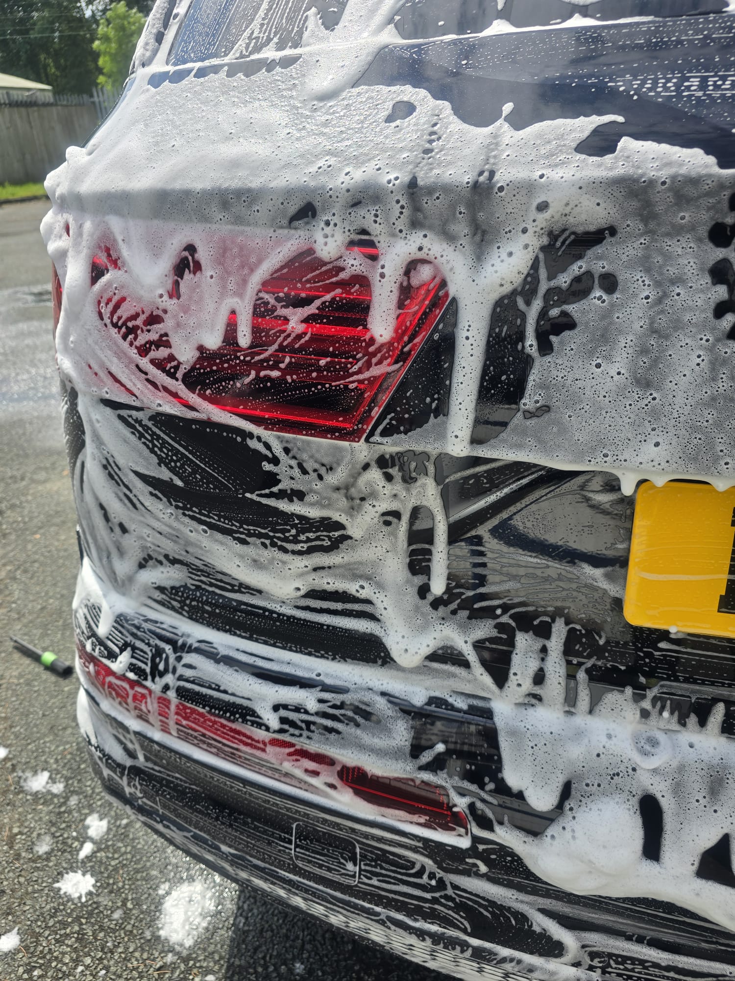 blueberry bubbles shampoo, car shampoo