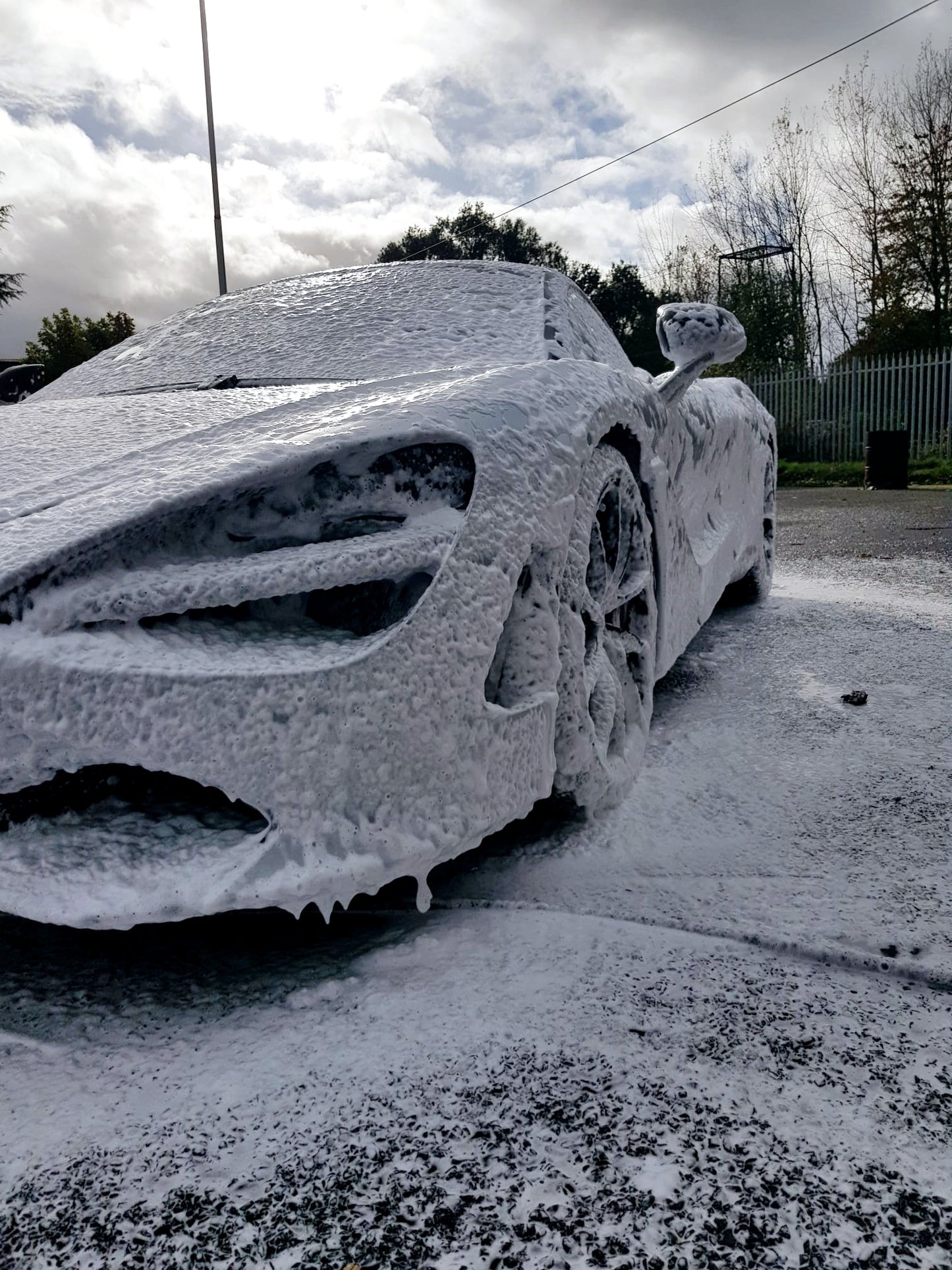 alka foam, pre wash, car care, detailing